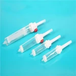 Blood Infusion set with burette 150ml with valve with Y port with needle or with cap