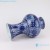 Import Blue and White Porcelain Antique Leaf Twisted Lotus Pattern Ceramic Tabletop Vase from China