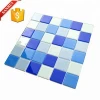 blue colour glass mosaic tile 300x300