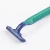 blue handle disposable straight razor one time razor
