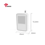 bluetooth temperature data logger cold chain temperature and humidity sensor