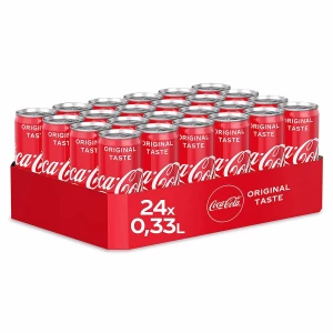 Bottled Cold Cool Soft Drinking Coca Cola 330ml