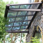 Brand new UV blocked door shade french style outdoor garden awning