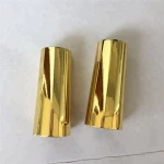 Brass furniture legs, round brass table/sofa/bed feet legs,brass table tube legs