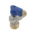 Import brass mini angle valve 1/2*3/4 water faucet accessory ball valve cock from China