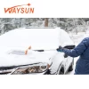 Bsci Factory,new Design Aluminum Pole Care With Comfortable Handle Car Ice Scraper And Brush Extendable Snow Brushes