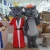 Import BSCI Sedex Factory No Minimum Custom OEM Cute Animal Mascot Costume Latest Kids Mascot from China