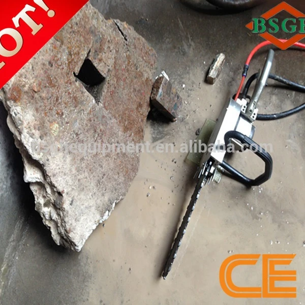 BSGH professional team BS-50pro diamond chain saw machine for cutting concrete stone rock