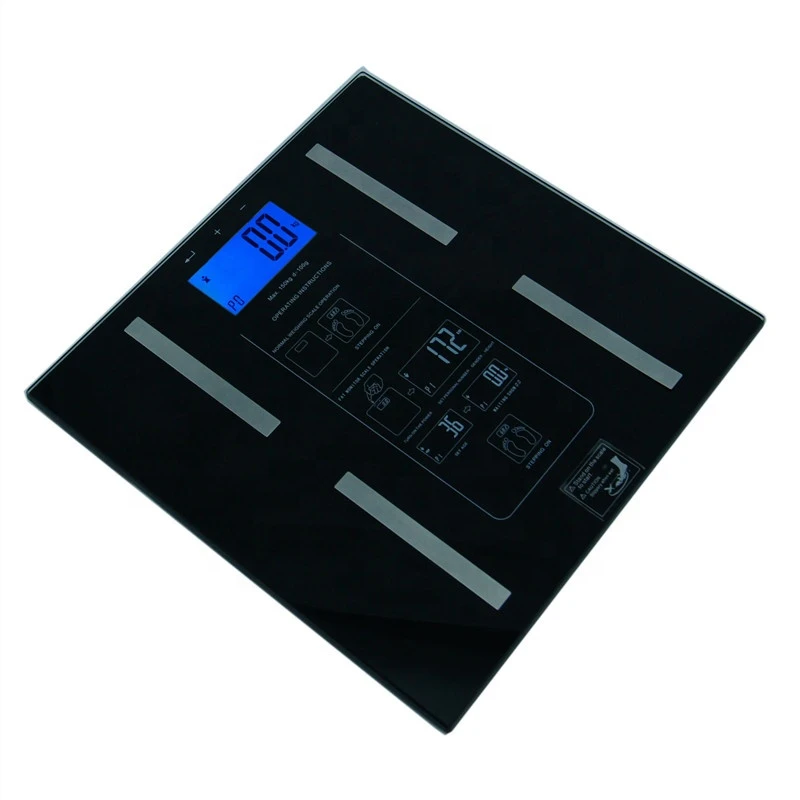 BT Smart Bathroom Body Fat Scale Health Analyzer Electronic Lcd Personal Weighing Scale Custom LOGO