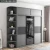 Import built in wardrobes with sliding door bedroom all design for lady from China