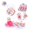 candy toy egg 5 inch lovely expression sleeping baby doll in the ball