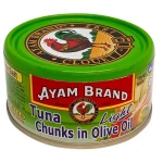 Canned Food Ayam Tuna Chunk In Olive Oil 150G