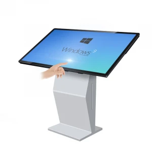Capacitive touch panel 32 43 55 inch IPS LCD screen HD waterproof all in one computer with vesa wall mount bracket