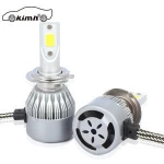 Car Accessories High Power Headlamp H3 H7 H4 H11 9005 LED Headlight C6
