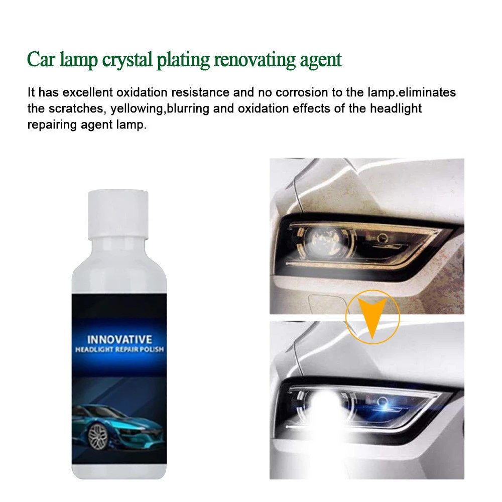 car headlight repair fluid  car light plating crystal refurbishment repair agent tool