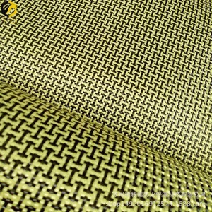 carbon fiber and aramid fiber hybrid fabric, mixed fabric with good pattern