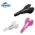 Import Carbon fiber bicycle saddle with leather cover carbon fiber bike saddle cover pink from China