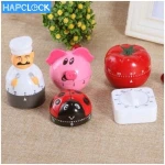 Cartoon Vegetable Shape Kitchen Cooking Timer 60 Minutes Mechanical Movement Timer Cute Kitchen Timer switch