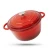 Import Cast iron enamel cookware deep casserole cooking pot from China