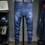 Casual Drawstring elastic waist and Jogger Jeans for men