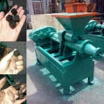 CE Approved electric engined charcoal briquette machine in energy saving equipment