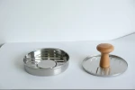 CE certification professional custom Stainless steel burger press for Home Kitchen