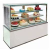 CE low power consumption bar refrigerator showcase for salad cake chocolate