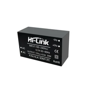 CE RoHs Certified Hi-Link AC-DC 110V 220V to 30W 12V Power Converter Module HLK-30M12C