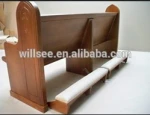 CH-B095, Wooden Church Benches Pew Chairs