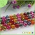 Import Cheap DIY Jewelry Accessiories Natural Green Garden Crystal Stone Loose Beads from China