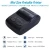 Cheapest Portable mini bluetooth receipt printer 58mm pos thermal barcode printer for supermarket