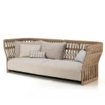 China Factory Custom Outdoor Furniture Set Rattan Garden Sofas