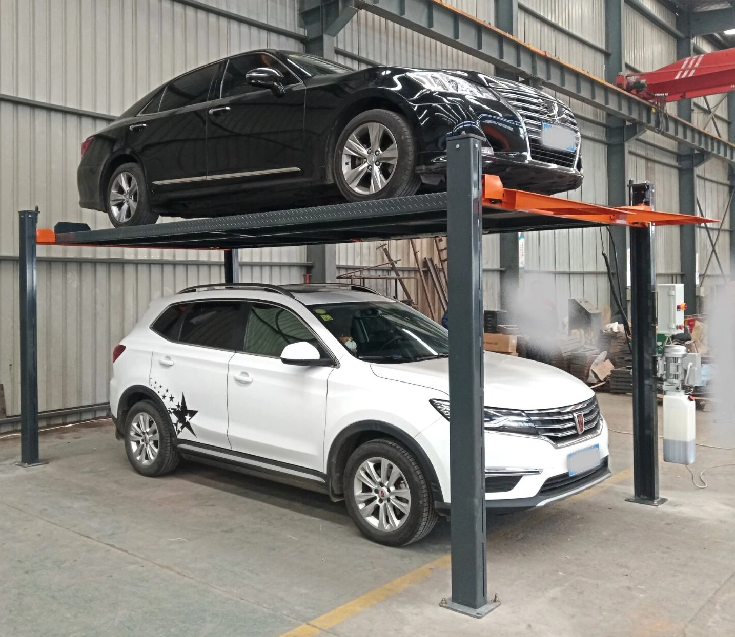 china factory direct sale 3.6 t heavy duty four post car lifts parking lifter