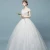 Import China factory one-shoulder bridal gowns floor length wedding dress from China