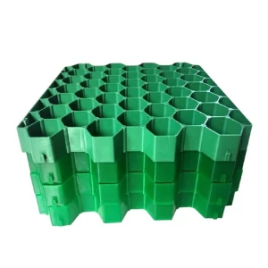 China Factory plastic hdpe Black white grass grid for parking lot / road/driveway for sale