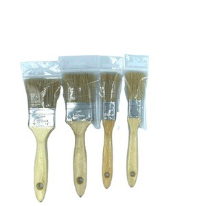 CHINA Factory Wholesale Price Pure Bristle Quality Wood Handle Chip Paint Brush