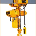 China  high performance 2t 3t 5t lifting  electric chain hoist with motorized trolley