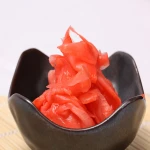 China manufacture Health food Pink and White Nature sushi salted pickled ginger