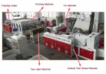 China Plastic Glazed Tile Making Machine