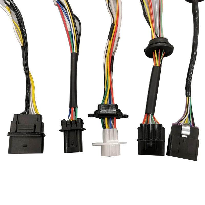 China professional auto wiring manufacturer customizes various car wire harnesses