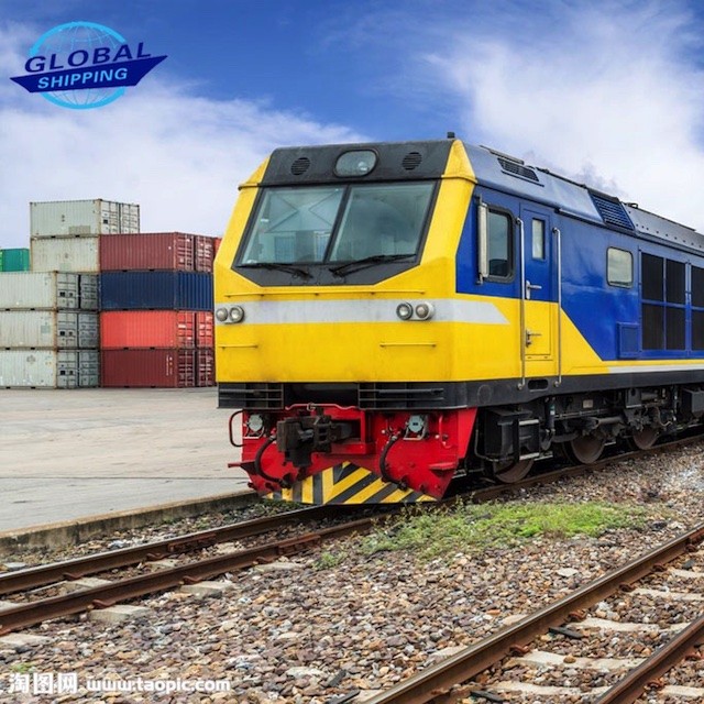 China Railway/train Shipping Transportation freight servcie door to door delivery to Kyrgyztan