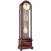 China Supplier Top Quality Antique Cherry Wood Floor Standing Grandfather Clock with German Mechanical Movement