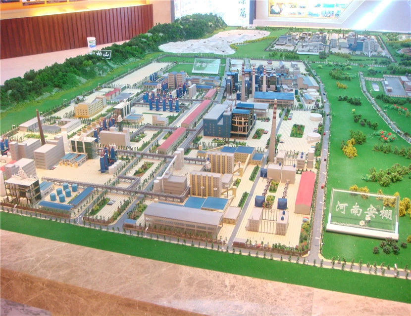 China supply model making, customized traditional industrial project model houses model for sale