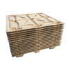 China wholesale industrial racking pallets 4-way eco-friendly stackable euro pressed wood pallets