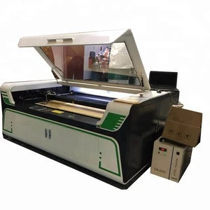Chinese 1390 130w 3 axis yag metal large format tailoring handy laser engraving and cutting machine