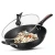 Import Chinese Carbon Steel Wok Kitchen Iron Outdoor Wok Summit With Wooden Handle In Stock from China