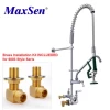 Chinese commercial kitchen pre-rinse faucet tap spray head wall mounted commercial bar faucet