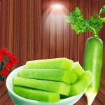 Chinese Grade A Fresh Organic Green Radish