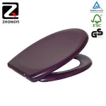 Chinese sanitary ware printed toilet seat cover