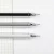 Import Chinese wholesale office school stationery products clear MUJI style DELI 0.38mm black ink gel pen from China
